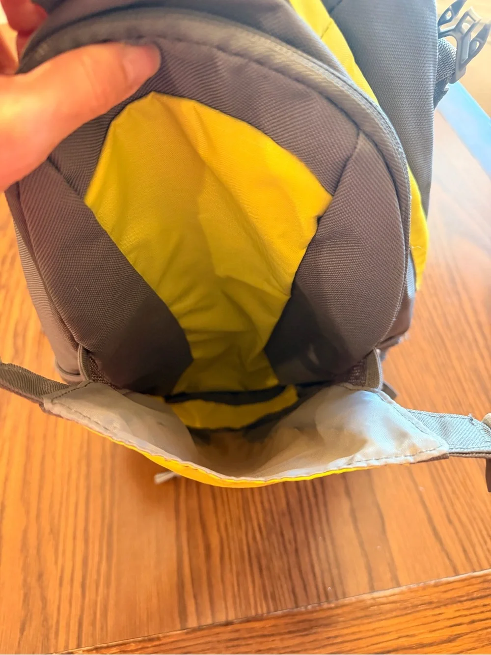 Outdoor Products Men’s Yellow and Gray 13L Daypack Backpack